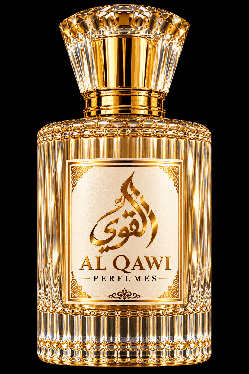 Oudh and Roses in the Al Qawi Perfumes bottle